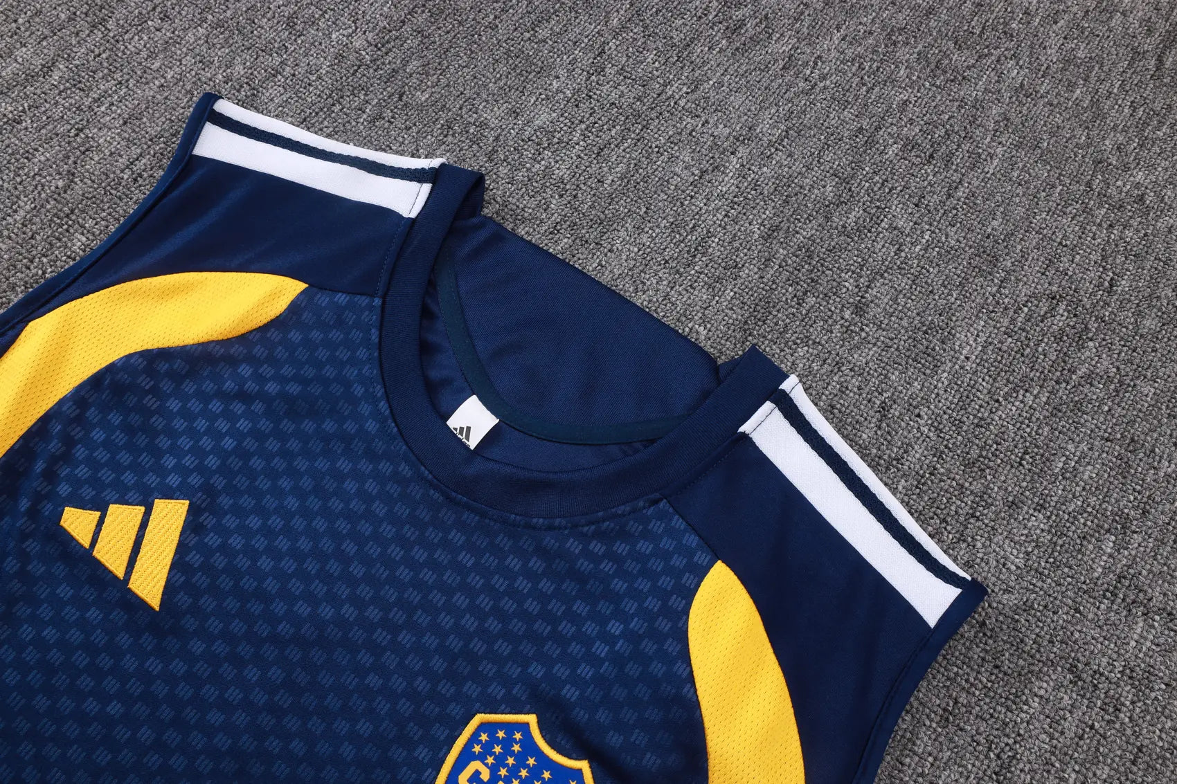 Completino Canottiera Boca Juniors 26/27 Uomo Blu Navy | Kit Allenamento