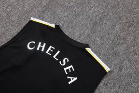 Completino Canottiera Chelsea 26/27 Uomo Nero | Kit Allenamento