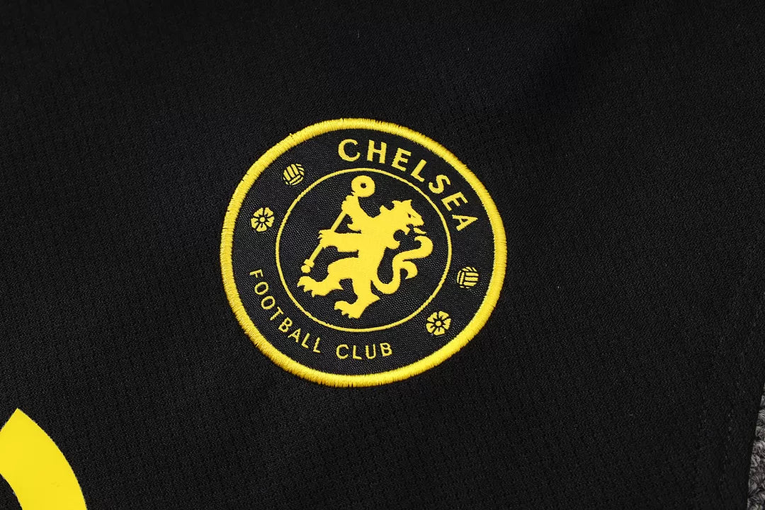 Completino Canottiera Chelsea 26/27 Uomo Nero | Kit Allenamento