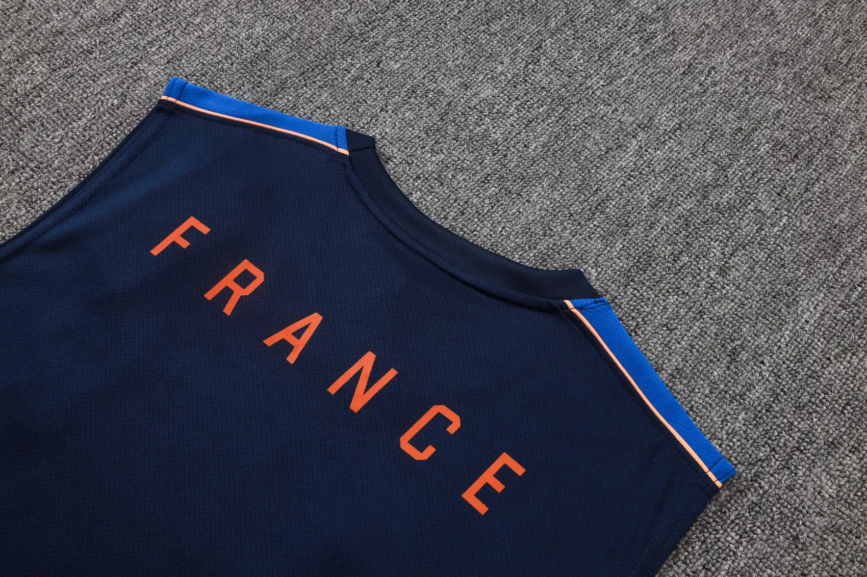 Completino Canottiera Francia 26/27 Uomo Blu Navy | Kit Allenamento