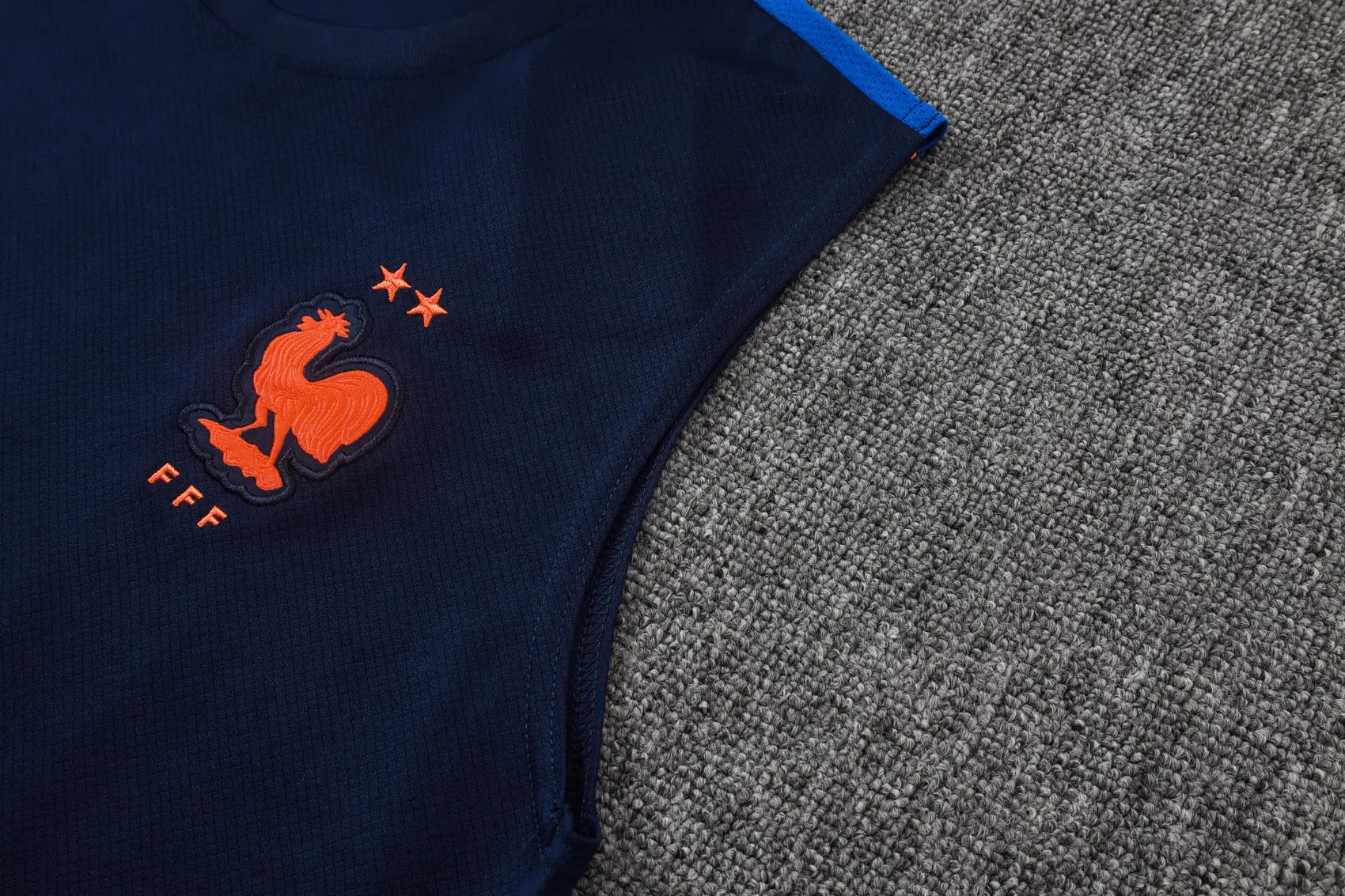 Completino Canottiera Francia 26/27 Uomo Blu Navy | Kit Allenamento