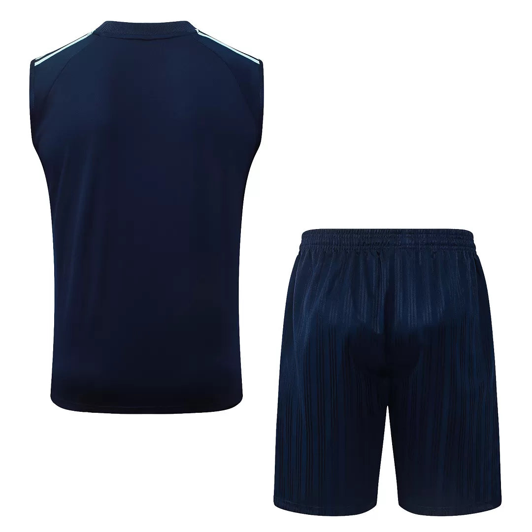 Completino Canottiera Germania 26/27 Uomo Blu Navy | Kit Allenamento