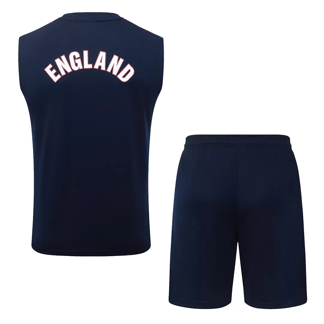 Completino Canottiera Inghilterra 26/27 Uomo Blu Navy | Kit Allenamento