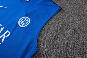 Completino Canottiera Inter 26/27 Uomo Blu | Kit Allenamento