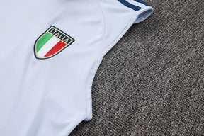 Completino Canottiera Italia 26/27 Uomo Azzurro e Blu Navy | Kit Allenamento