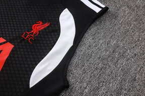 Completino Canottiera Liverpool 26/27 Uomo Nero | Kit Allenamento