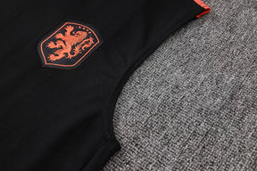 Completino Canottiera Olanda 26/27 Uomo Nero | Kit Allenamento