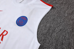 Completino Canottiera Paris 26/27 Uomo Bianco | Kit Allenamento