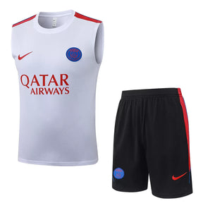 Completino Canottiera Paris 26/27 Uomo Bianco | Kit Allenamento