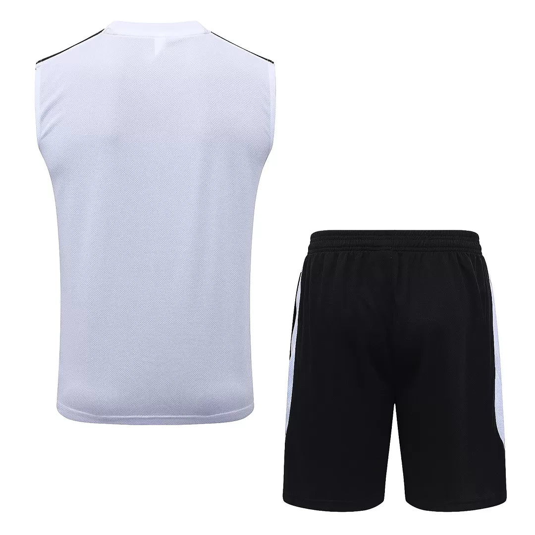 Completino Canottiera Paris 26/27 Uomo Bianco | Kit Allenamento