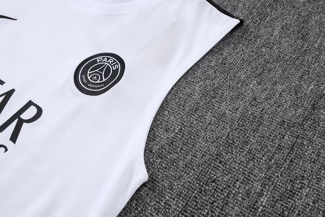 Completino Canottiera Paris 26/27 Uomo Bianco | Kit Allenamento