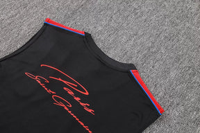 Completino Canottiera Paris 26/27 Uomo Nero | Kit Allenamento