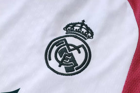 Completino Canottiera Real Madrid 26/27 Uomo Bianco e Verde | Kit Allenamento