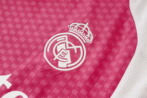 Completino Canottiera Real Madrid 26/27 Uomo Rosa | Kit Allenamento