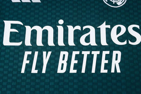 Completino Canottiera Real Madrid 26/27 Uomo Verde Petrolio | Kit Allenamento