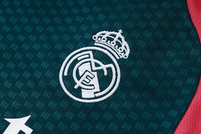 Completino Canottiera Real Madrid 26/27 Uomo Verde Petrolio | Kit Allenamento