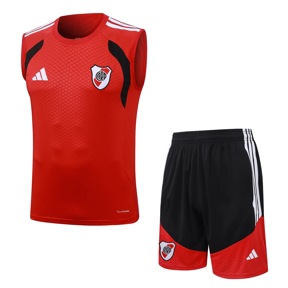 Completino Canottiera River Plate 26/27 Uomo Rosso | Kit Allenamento