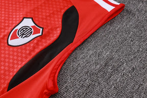 Completino Canottiera River Plate 26/27 Uomo Rosso | Kit Allenamento