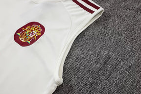 Completino Canottiera Spagna 26/27 Uomo Bianco/Bordeaux | Kit Allenamento
