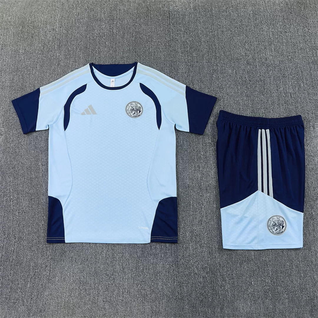 Completino Manica Corta Ajax 26/27 Uomo Azzurro | Kit Allenamento