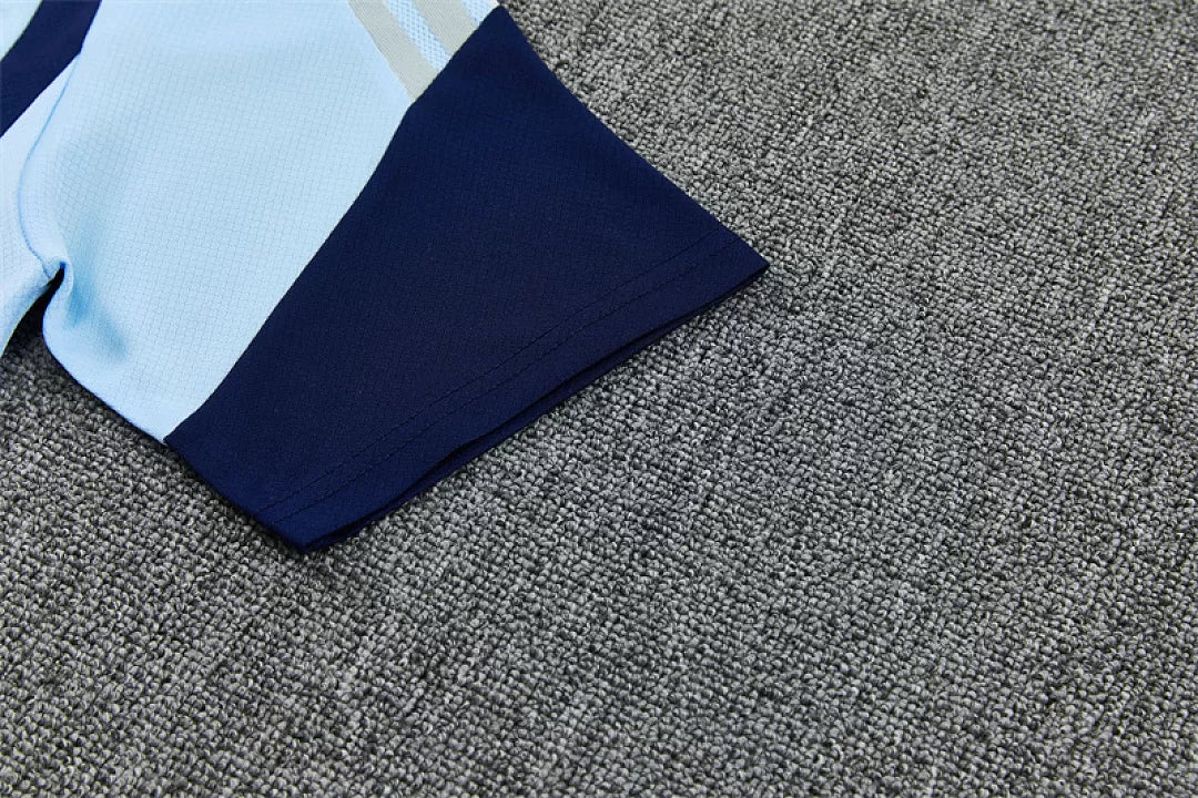 Completino Manica Corta Ajax 26/27 Uomo Azzurro | Kit Allenamento