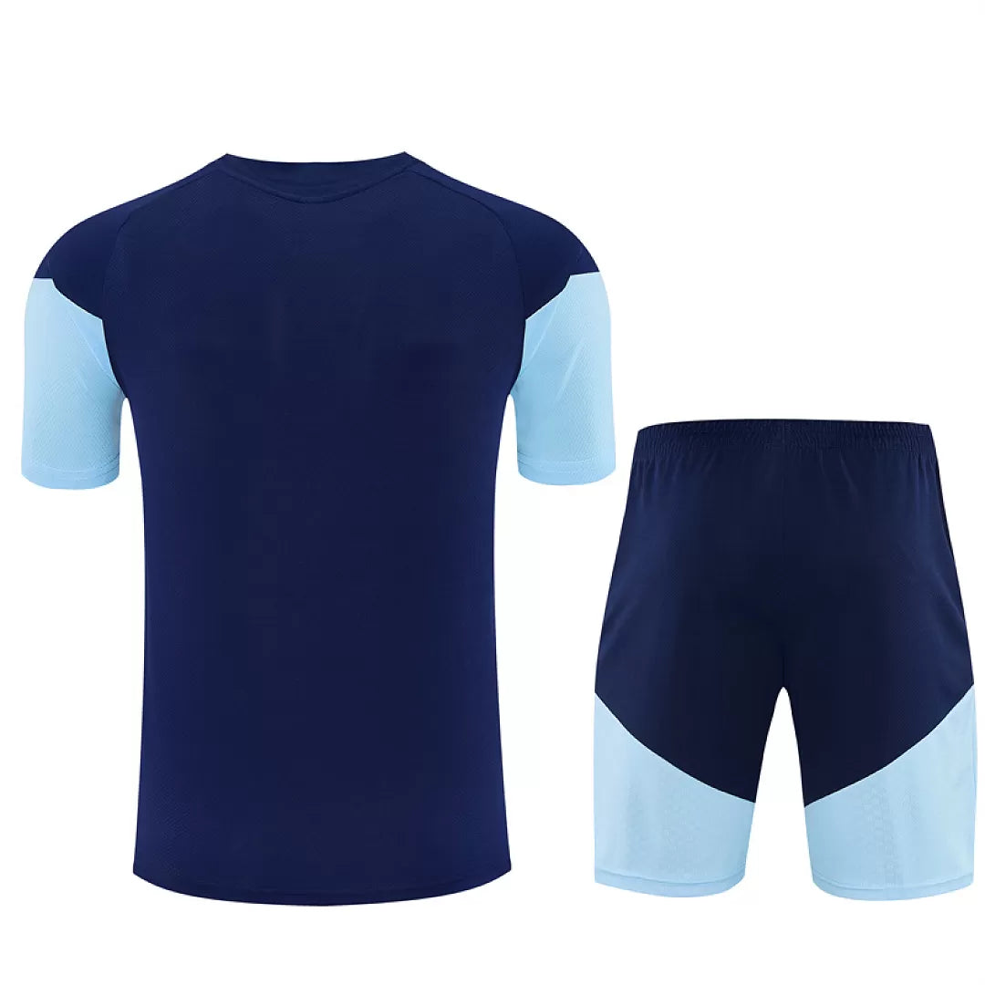 Completino Manica Corta Ajax 26/27 Uomo Blu Navy | Kit Allenamento