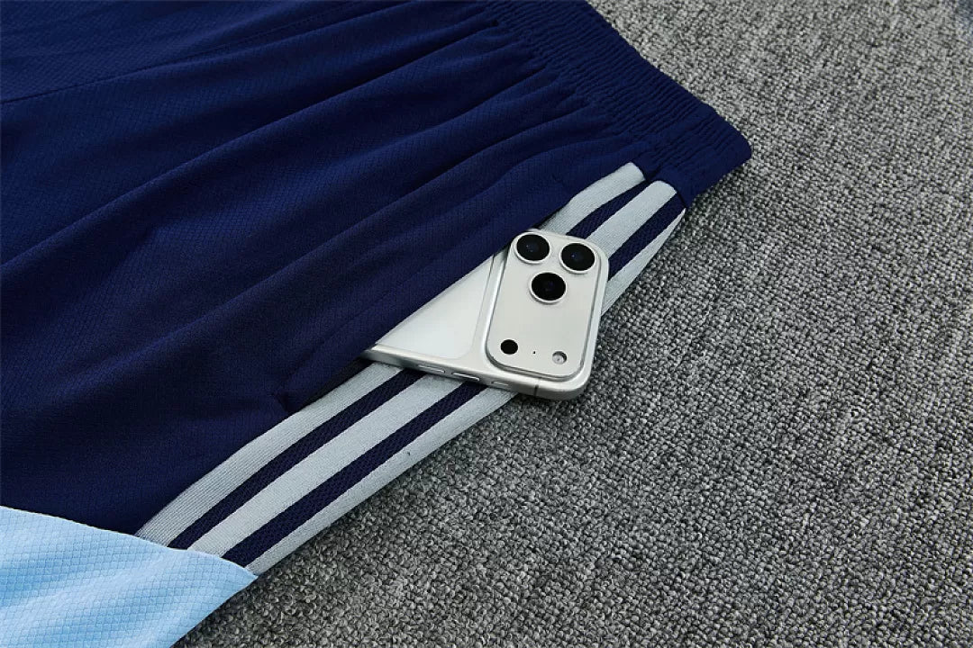 Completino Manica Corta Ajax 26/27 Uomo Blu Navy | Kit Allenamento