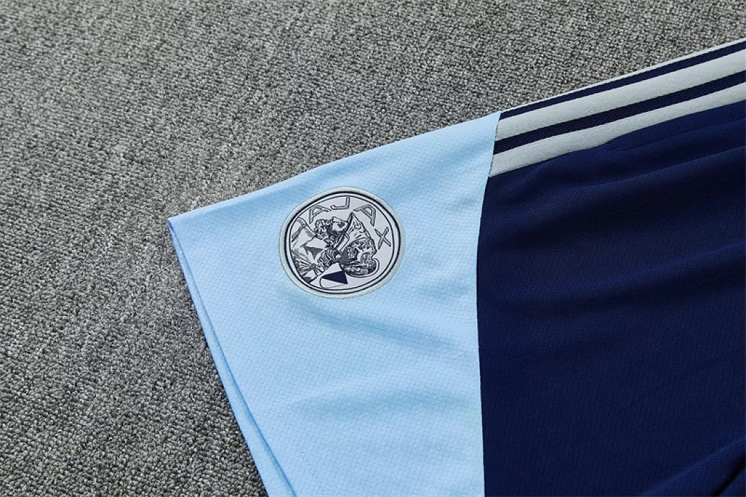 Completino Manica Corta Ajax 26/27 Uomo Blu Navy | Kit Allenamento