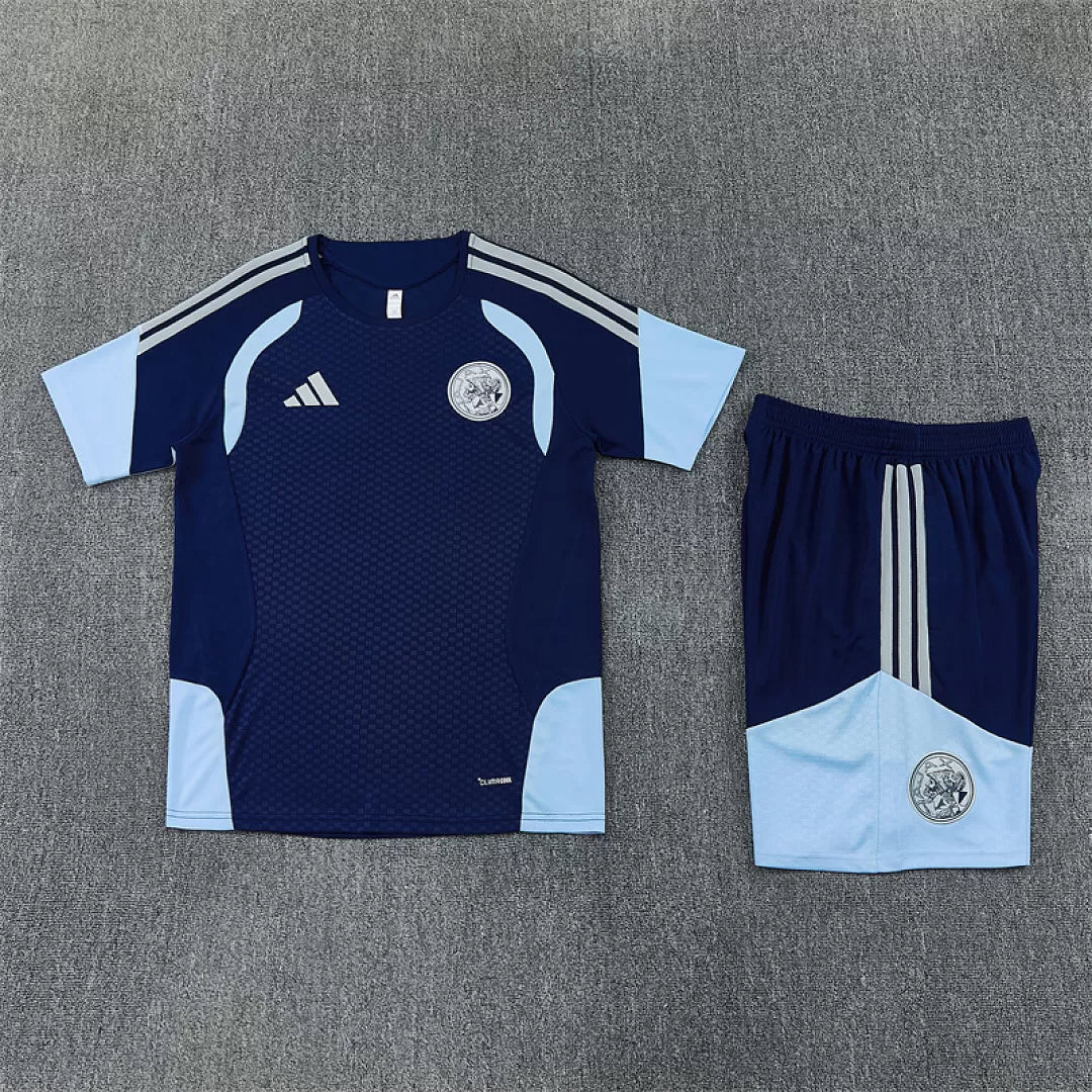 Completino Manica Corta Ajax 26/27 Uomo Blu Navy | Kit Allenamento