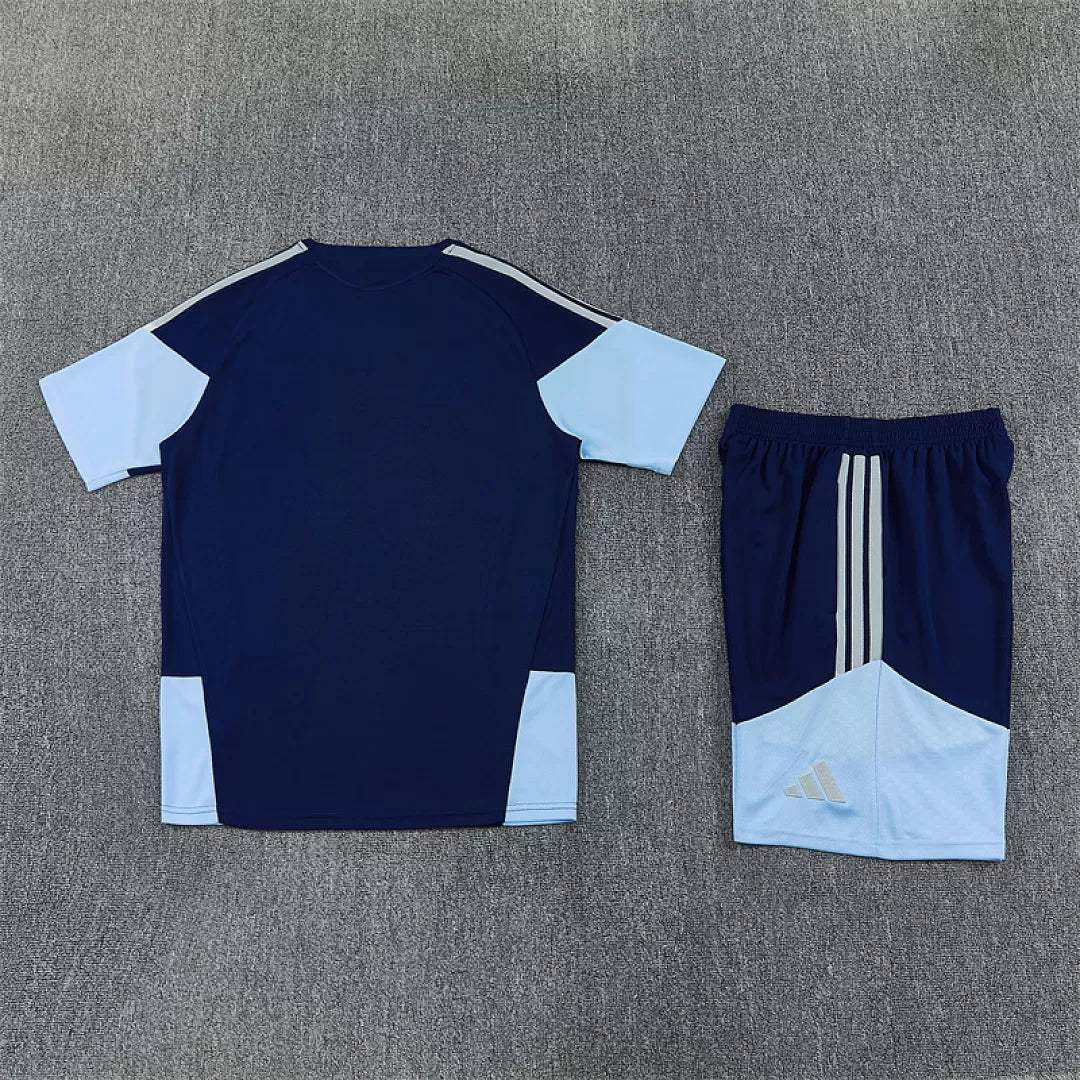 Completino Manica Corta Ajax 26/27 Uomo Blu Navy | Kit Allenamento