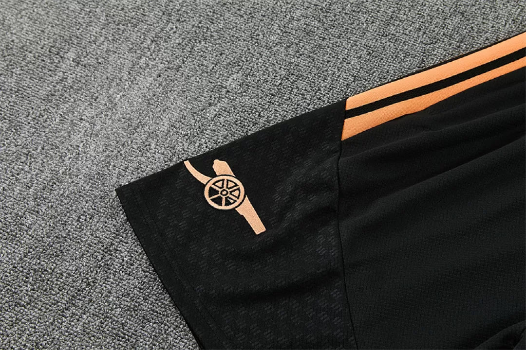 Completino Manica Corta Arsenal 26/27 Uomo Arancione | Kit Allenamento