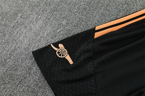 Completino Manica Corta Arsenal 26/27 Uomo Arancione | Kit Allenamento