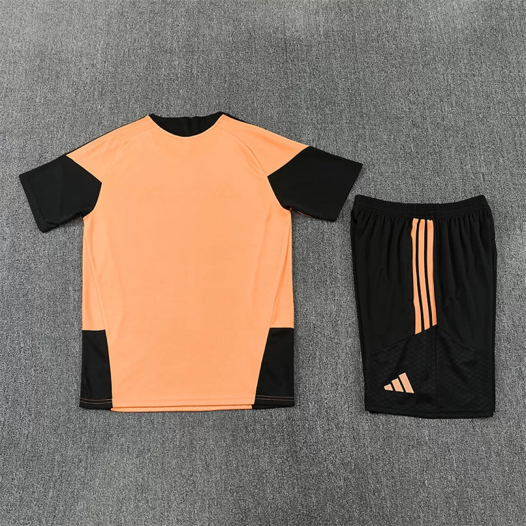 Completino Manica Corta Arsenal 26/27 Uomo Arancione | Kit Allenamento