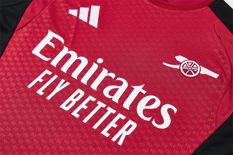 Completino Manica Corta Arsenal 26/27 Uomo Rosso | Kit Allenamento