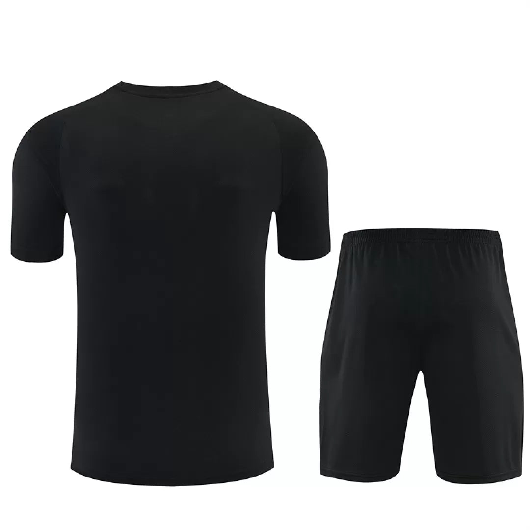 Completino Manica Corta Atletico Madrid 26/27 Uomo Nero | Kit Allenamento