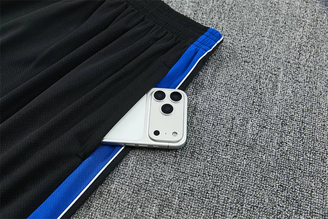 Completino Manica Corta Atletico Madrid 26/27 Uomo Nero | Kit Allenamento