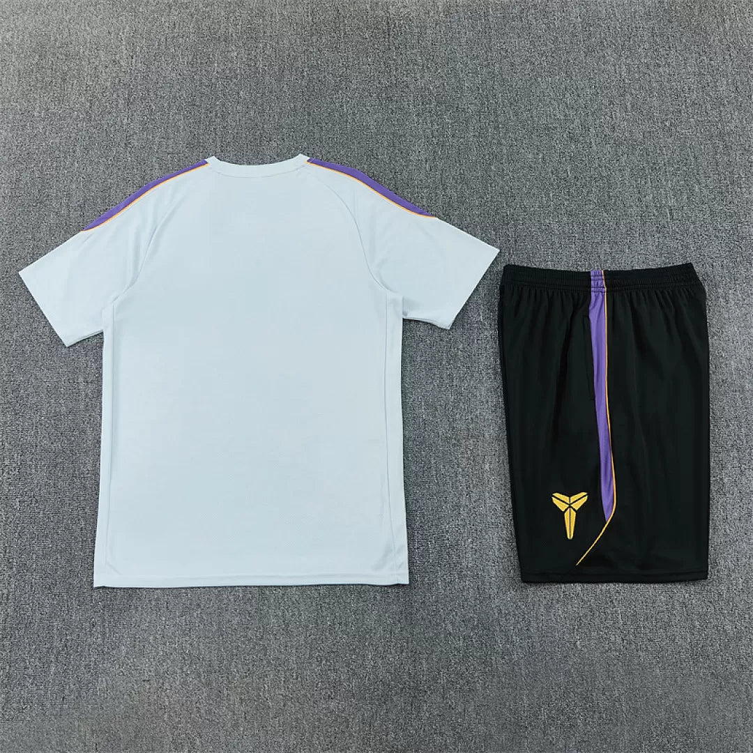 Completino Manica Corta Barcelona 26/27 Uomo Azzurro | Kit Allenamento