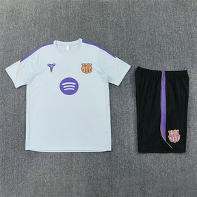 Completino Manica Corta Barcelona 26/27 Uomo Azzurro | Kit Allenamento