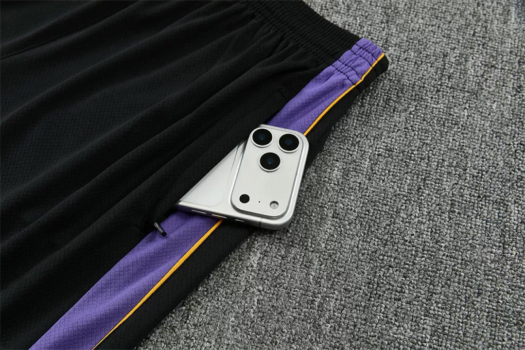Completino Manica Corta Barcelona 26/27 Uomo Nero | Kit Allenamento