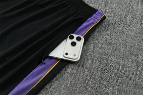 Completino Manica Corta Barcelona 26/27 Uomo Nero | Kit Allenamento
