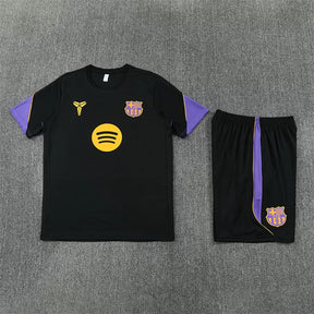 Completino Manica Corta Barcelona 26/27 Uomo Nero | Kit Allenamento
