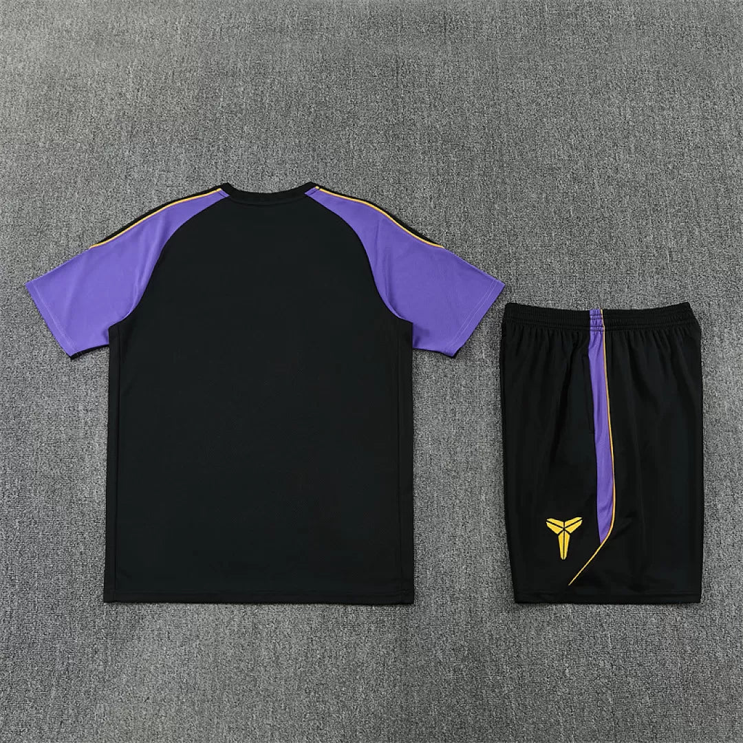 Completino Manica Corta Barcelona 26/27 Uomo Nero | Kit Allenamento