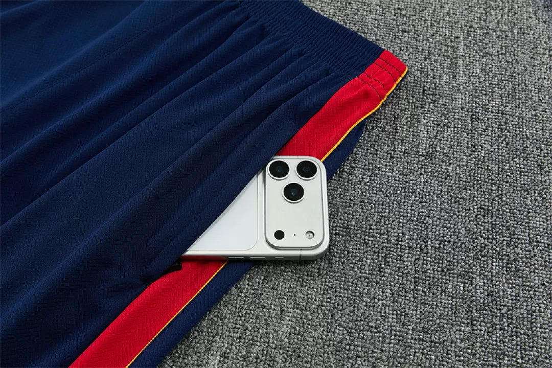 Completino Manica Corta Barcelona 26/27 Uomo Rosso | Kit Allenamento