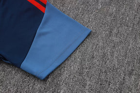 Completino Manica Corta Bayern Munich 26/27 Uomo Blu Navy | Kit Allenamento