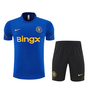 Completino Manica Corta Chelsea 26/27 Uomo Blu Royal | Kit Allenamento