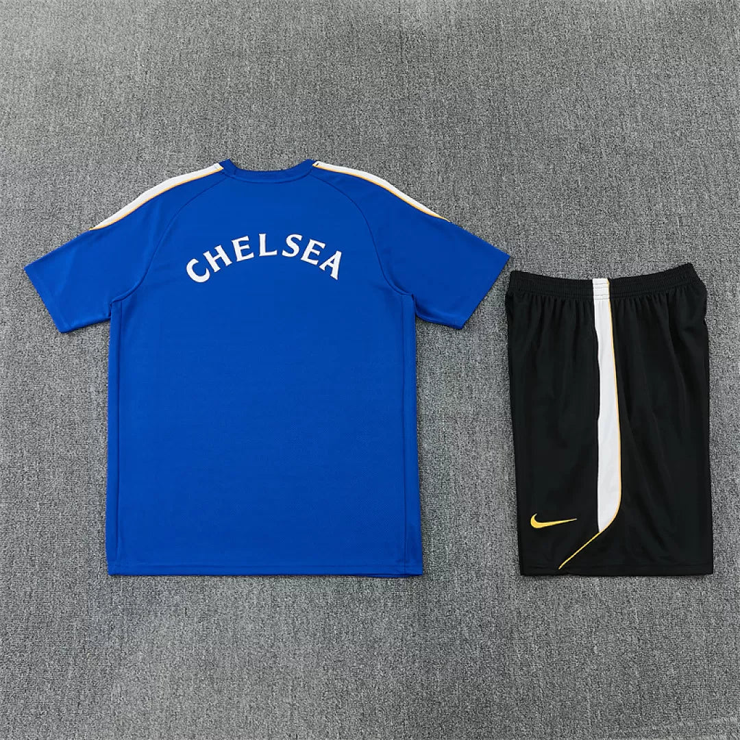 Completino Manica Corta Chelsea 26/27 Uomo Blu Royal | Kit Allenamento