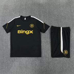Completino Manica Corta Chelsea 26/27 Uomo Nero | Kit Allenamento