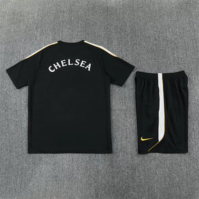 Completino Manica Corta Chelsea 26/27 Uomo Nero | Kit Allenamento