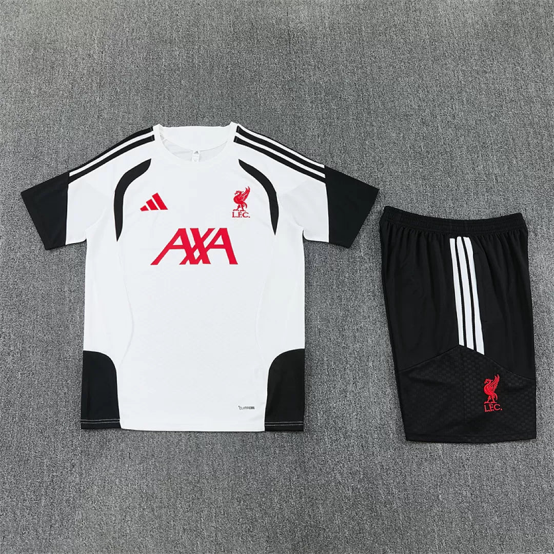 Completino Manica Corta Liverpool 26/27 Uomo Bianco | Kit Allenamento