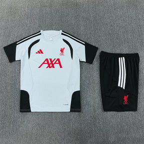 Completino Manica Corta Liverpool 26/27 Uomo Grigio chiaro | Kit Allenamento